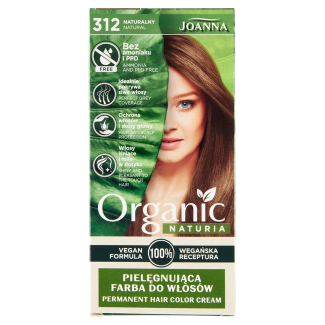 Joanna Naturia Organic pielęgnująca farba do włosów