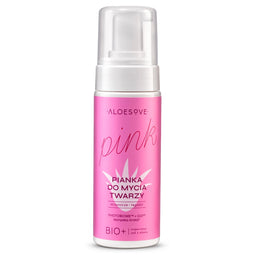 ALOESOVE Pink pianka do mycia twarzy 150ml