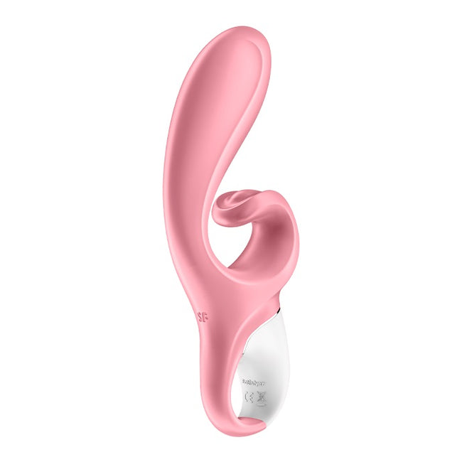 Satisfyer Hug Me wibrator typu króliczek Pink/White