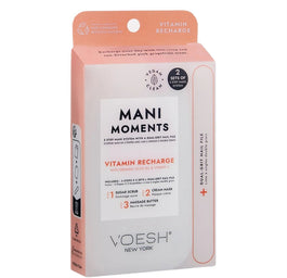 VOESH Mani Moments Duo 2 zestawy do 3-etapowego manicure Vitamin Recharge