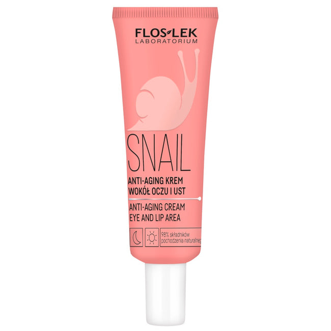 Floslek Snail anti-aging krem wokół oczu i ust 30ml
