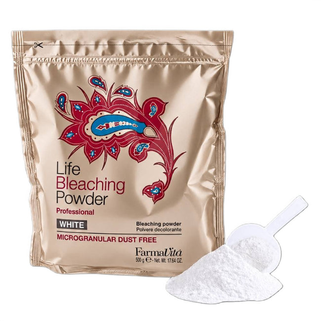 Farmavita Life Bleaching Powder Professional rozjaśniacz do włosów w proszku White 500g