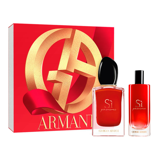 Giorgio Armani Si Passione zestaw woda perfumowana spray 50ml + woda perfumowana spray 15ml