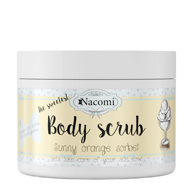 Nacomi Cukrowy peeling do ciała pomarańczowy sorbet 200g