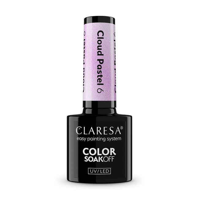 Claresa Color Soak Off UV/LED Cloud Pastel lakier hybrydowy 5g