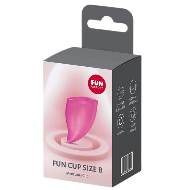 FUN FACTORY Fun Cup kubeczek menstruacyjny Size B Różowy