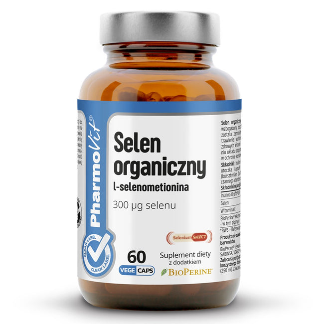 Pharmovit Selen organiczny suplement diety 60 kapsułek