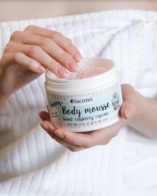 Nacomi Body Mousse mus do ciała Malinowa Babeczka 180ml