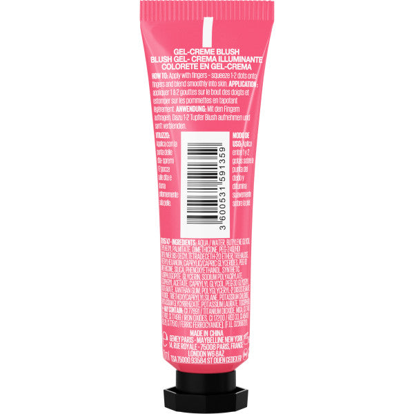 Maybelline Cheek Heat kremowy róż do policzków 20 Rose Flash 10ml