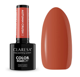 Claresa Color Soak Off UV/LED Autumn Crush lakier hybrydowy 5g