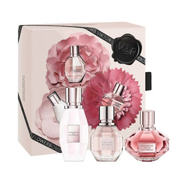 Viktor & Rolf Flowerbomb Trio Set zestaw Flowerbomb woda perfumowana spray 7ml + Flowerbomb Ruby Orchid woda perfumowana 7ml + Flowerbomb Nectar woda perfumowana 7ml