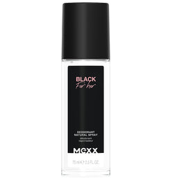 Mexx Black For Her dezodorant w naturalnym sprayu 75ml