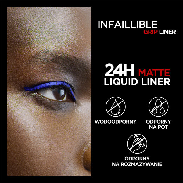 L'Oreal Paris Infaillible Grip 24H Matte Liquid Liner matowy eyeliner w płynie