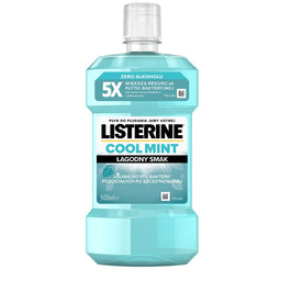 Listerine Cool Mint płyn do płukania jamy ustnej Łagodny Smak 500ml