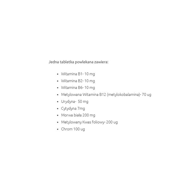 Nervaxil Glyco suplement diety 30 tabletek powlekanych