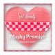 Lovely Plushy Promise puszek do pudru w kształcie serca