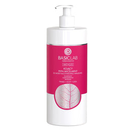 BasicLab Micellis kojący płyn micelarny do skóry naczynkowej i wrażliwej 500ml