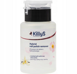 KillyS Zmywacz do lakieru hybrydowego Dzika Róża & Wanilia 150ml