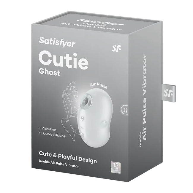 Satisfyer Cutie Ghost stymulator łechtaczki White