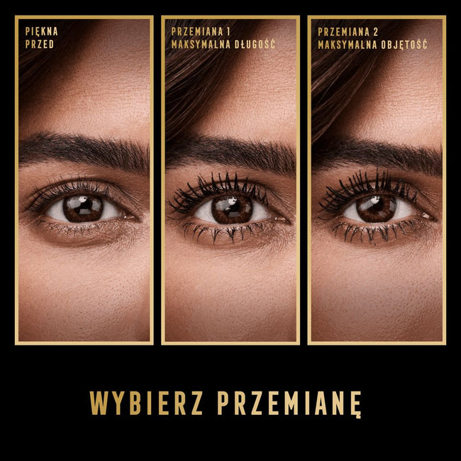 Max Factor Masterpiece 2in1 Lash Wow wydłużający i nadający objętość tusz do rzęs 001 Black 7ml