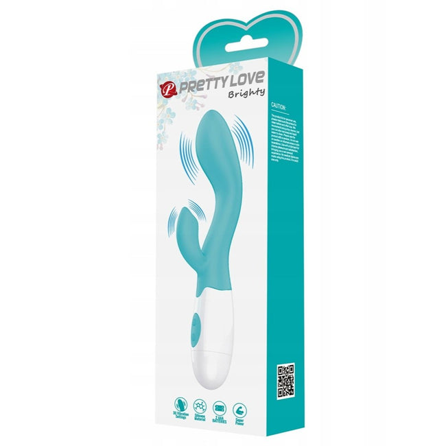 PRETTY LOVE Brighty wibrator z 30 funkcjami wibracji Light Blue