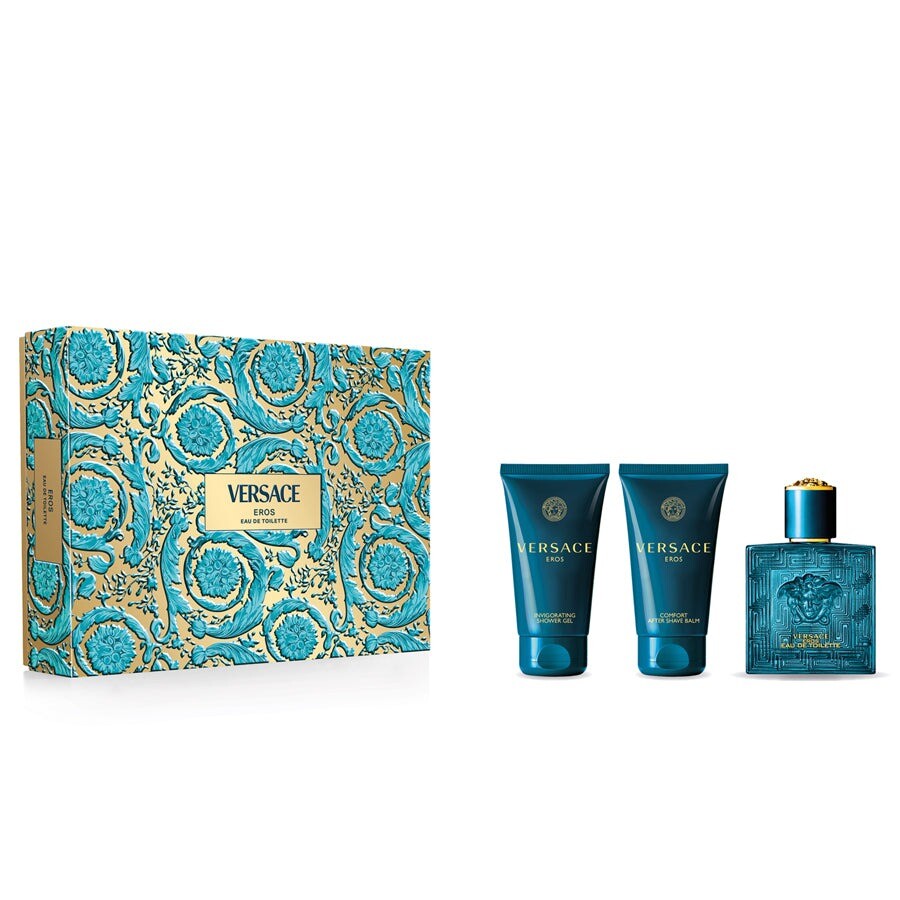 versace eros woda toaletowa 50 ml   zestaw 
