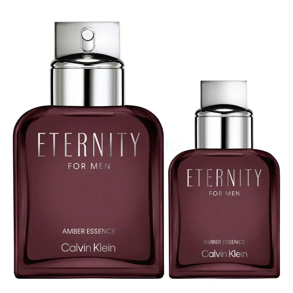 calvin klein eternity for men amber essence ekstrakt perfum 100 ml   zestaw 
