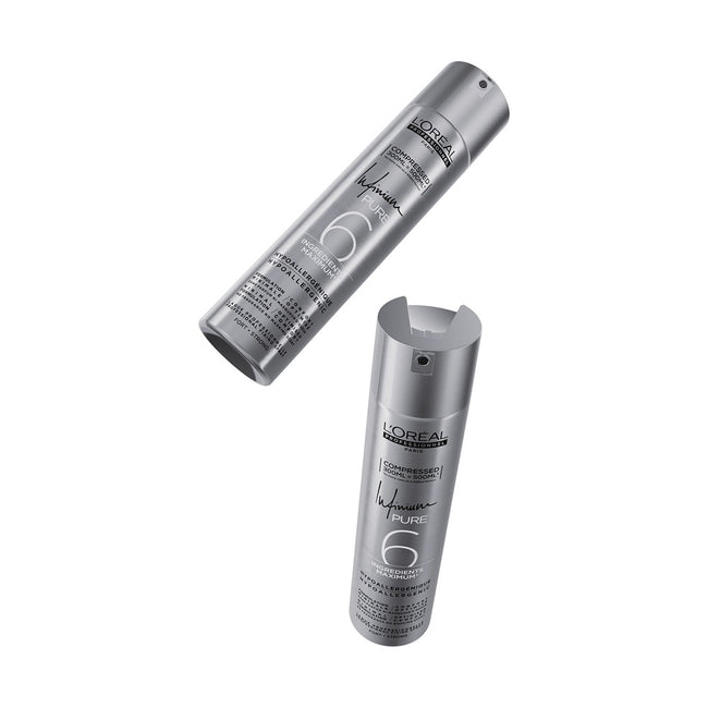 L'Oreal Professionnel Infinium Pure utrwalający lakier do włosów Strong 500ml