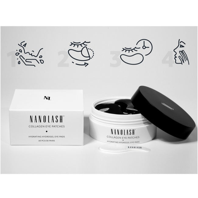 Nanolash Kolagenowe płatki pod oczy 60szt.