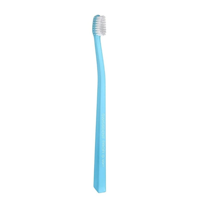 Swissdent Profi Whitening Soft szczoteczka do zębów Niebieska 1szt