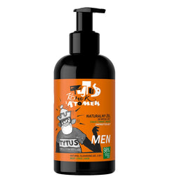 4organic Men energetyzujący żel do mycia 3w1 ciała twarzy i włosów Tytus Romek i A'Tomek 200ml
