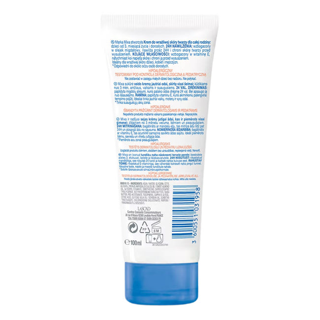 MIXA Senstivie Skin Expert krem do twarzy dla całej rodziny 100ml