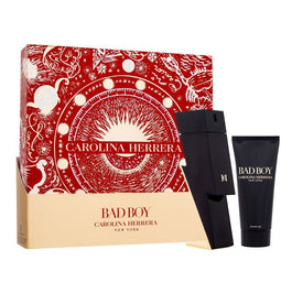 Carolina Herrera Bad Boy zestaw woda toaletowa spray 100ml + żel pod prysznic 100ml