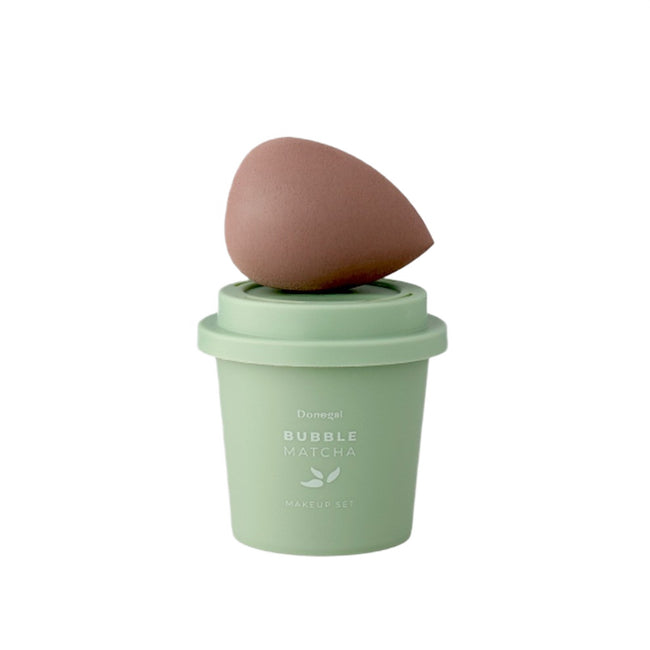 Donegal Bubble Matcha gąbka do makijażu + etui 4366