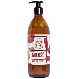 Mydlarnia Cztery Szpaki Naturalne mydło w płynie Miłość 500ml