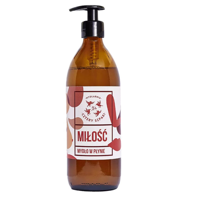 Mydlarnia Cztery Szpaki Naturalne mydło w płynie Miłość 500ml