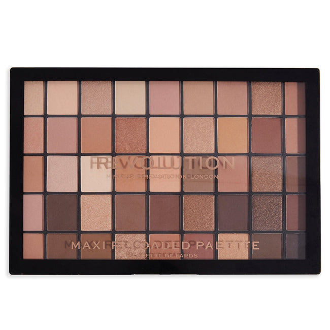 Makeup Revolution Maxi Reloaded Eyeshadow Palette paleta cieni do powiek Nudes