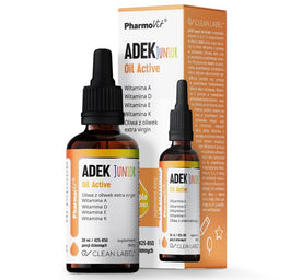 Pharmovit ADEK Junior Oil Active suplement diety w kroplach 30ml