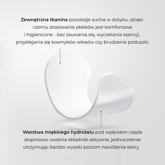 L'biotica Płatki pod oczy intensywnie nawilżające 3 pary