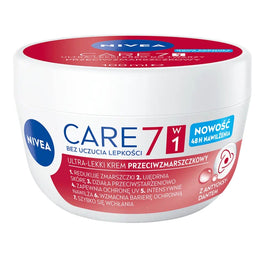 Nivea Care 7w1 przeciwzmarszczkowy lekki krem do twarzy 100ml