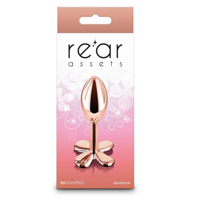 NS Novelties Rear Assets Clover korek analny Rose Gold