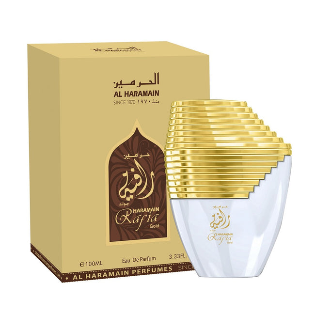 Al Haramain Rafia Gold woda perfumowana spray
