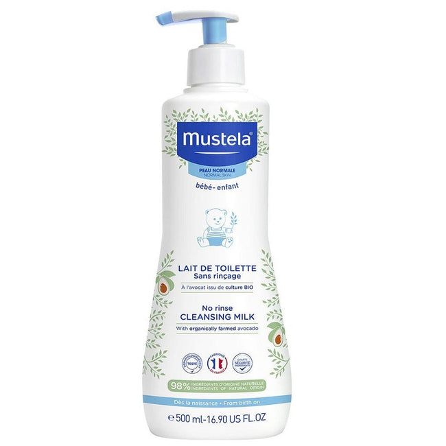 Mustela No Rinse Cleansing Milk mleczko oczyszczające 500ml