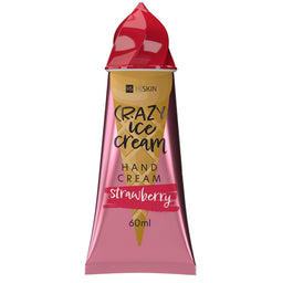 HiSkin Crazy Ice Cream krem do rąk Truskawka 60ml