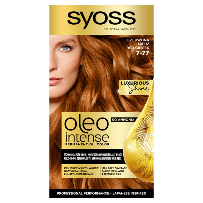Syoss Oleo Intense farba do włosów trwale koloryzująca z olejkami