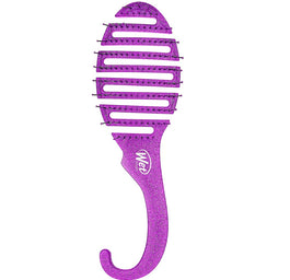 Wet Brush Shower Detangler szczotka do rozczesywania włosów pod prysznicem Purple Glitter