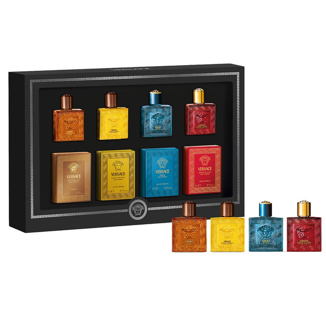 Versace Pour Homme Eros Miniature zestaw miniaturowych perfum 4x5ml