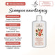 ORIENTANA Trychologiczny szampon nawilżający Liczi Ektoina Kompleks prebiotyków 200ml