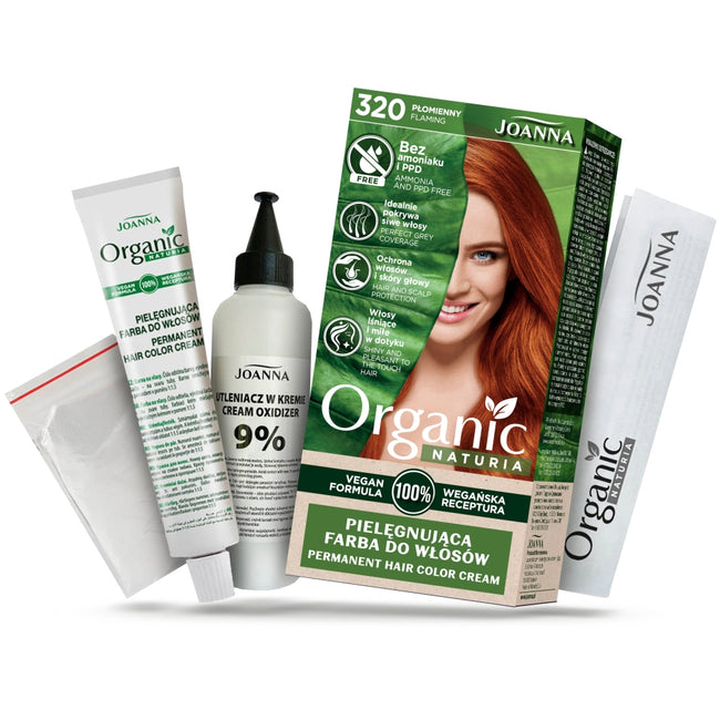 Joanna Naturia Organic pielęgnująca farba do włosów