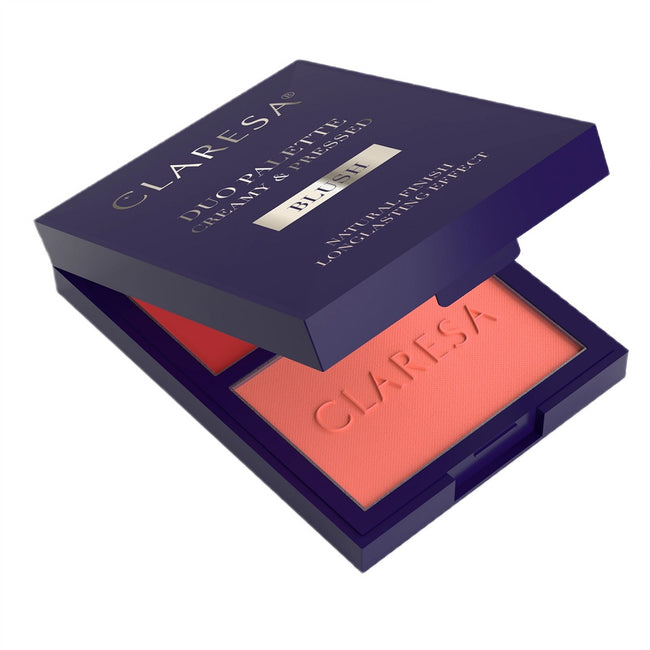 Claresa Duo Palette Creamy & Pressed kremowo-pudrowa paleta do konturowania